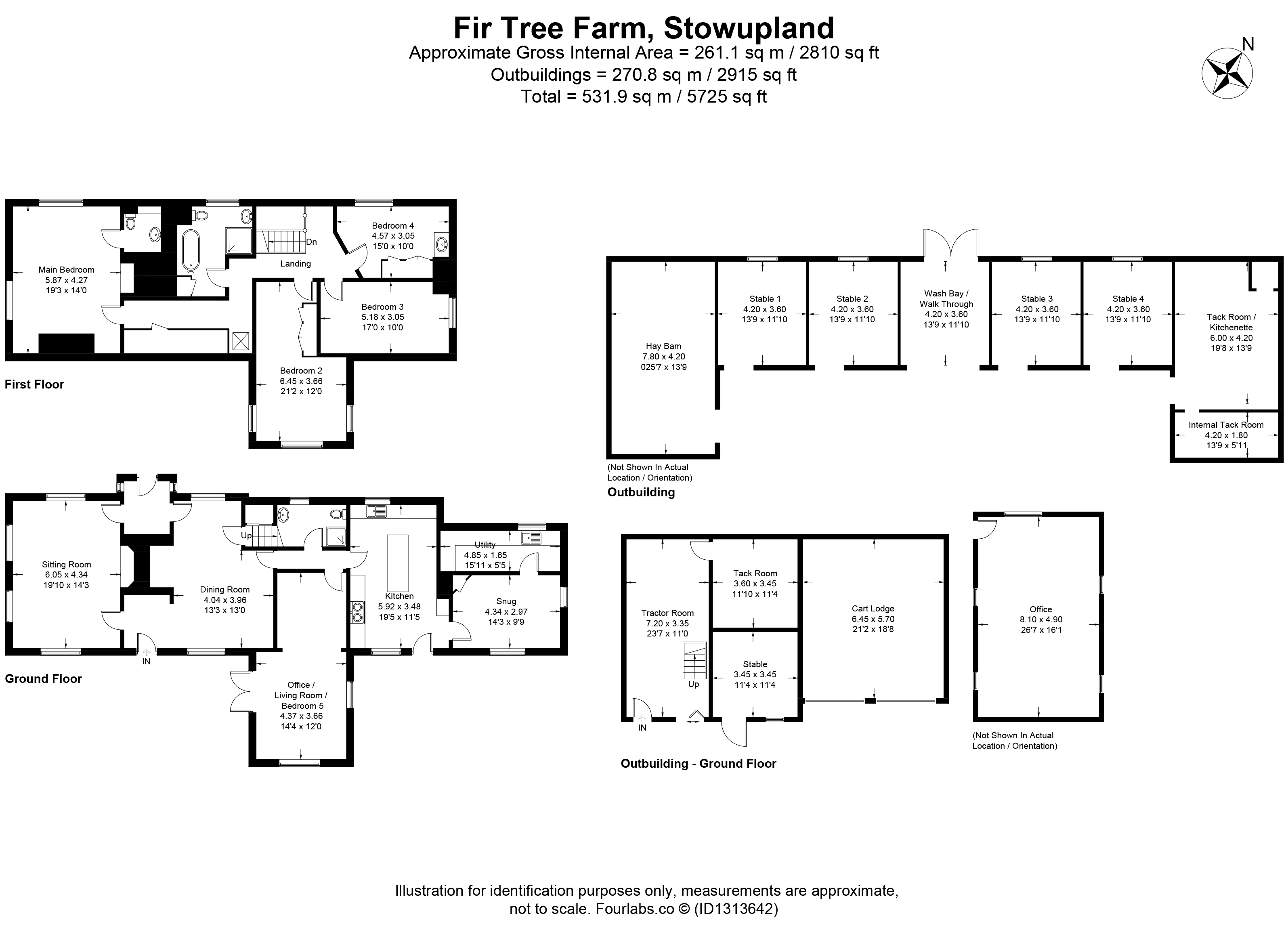 Firtree Farm, Saxham Street, Stowmarket floorplan