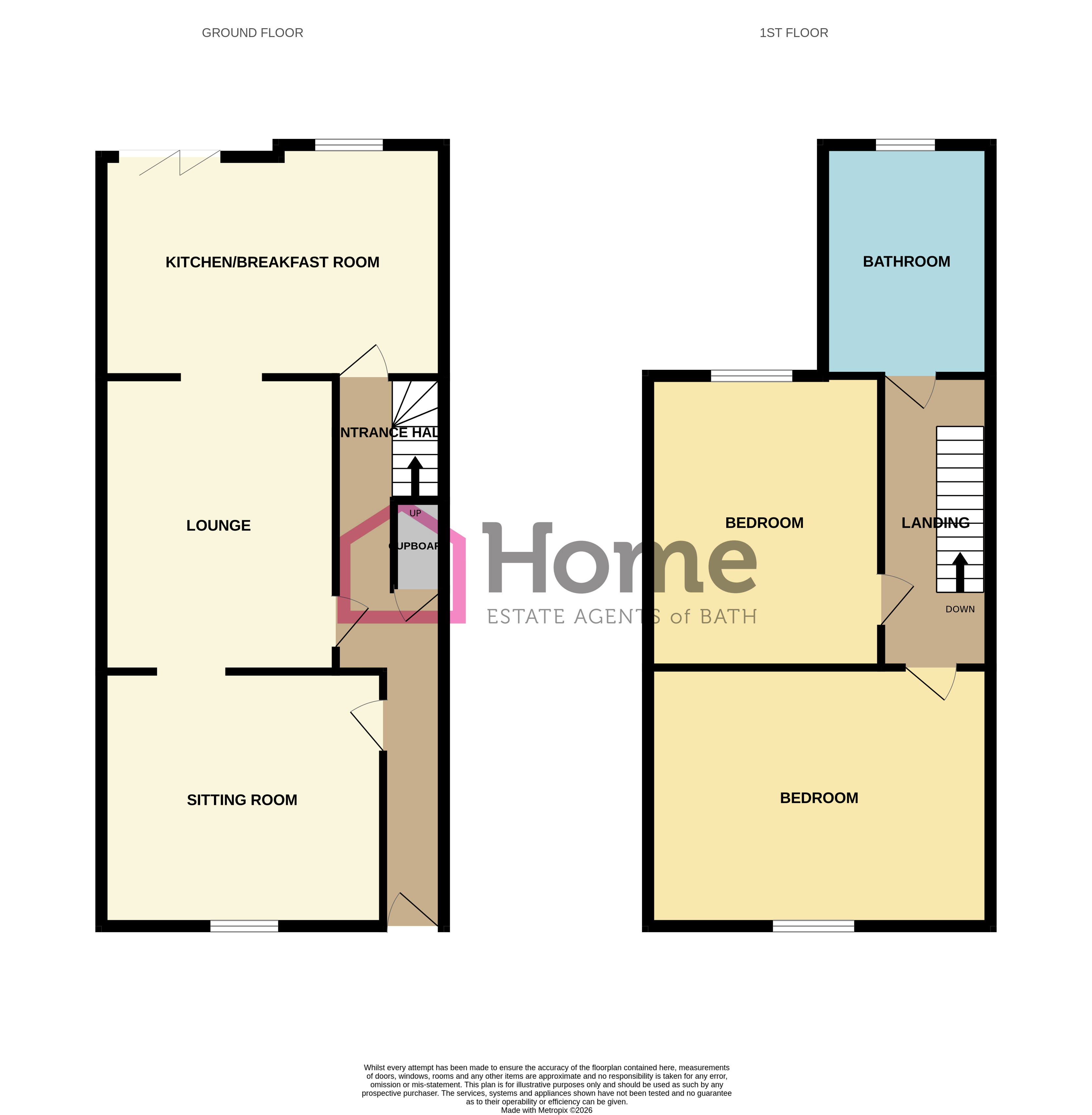 129, Locksbrook Road, Bath floorplan
