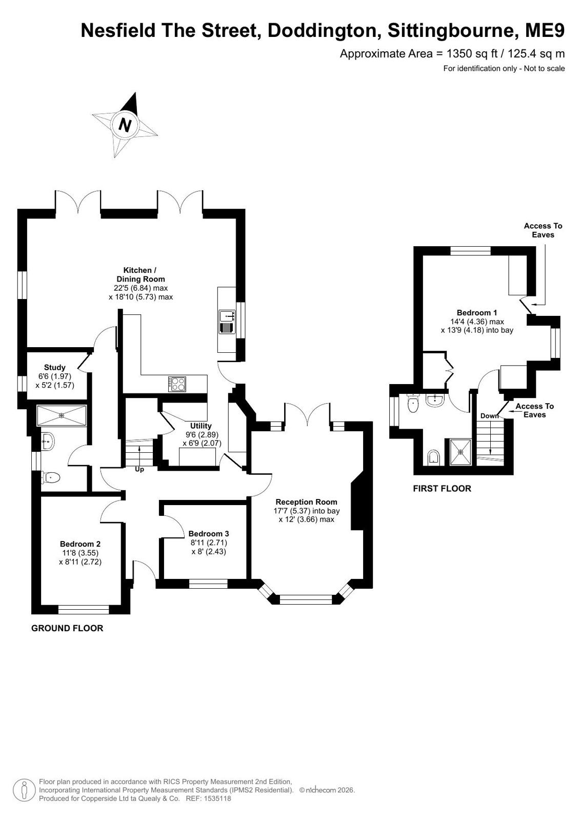 The Street, Sittingbourne floorplan