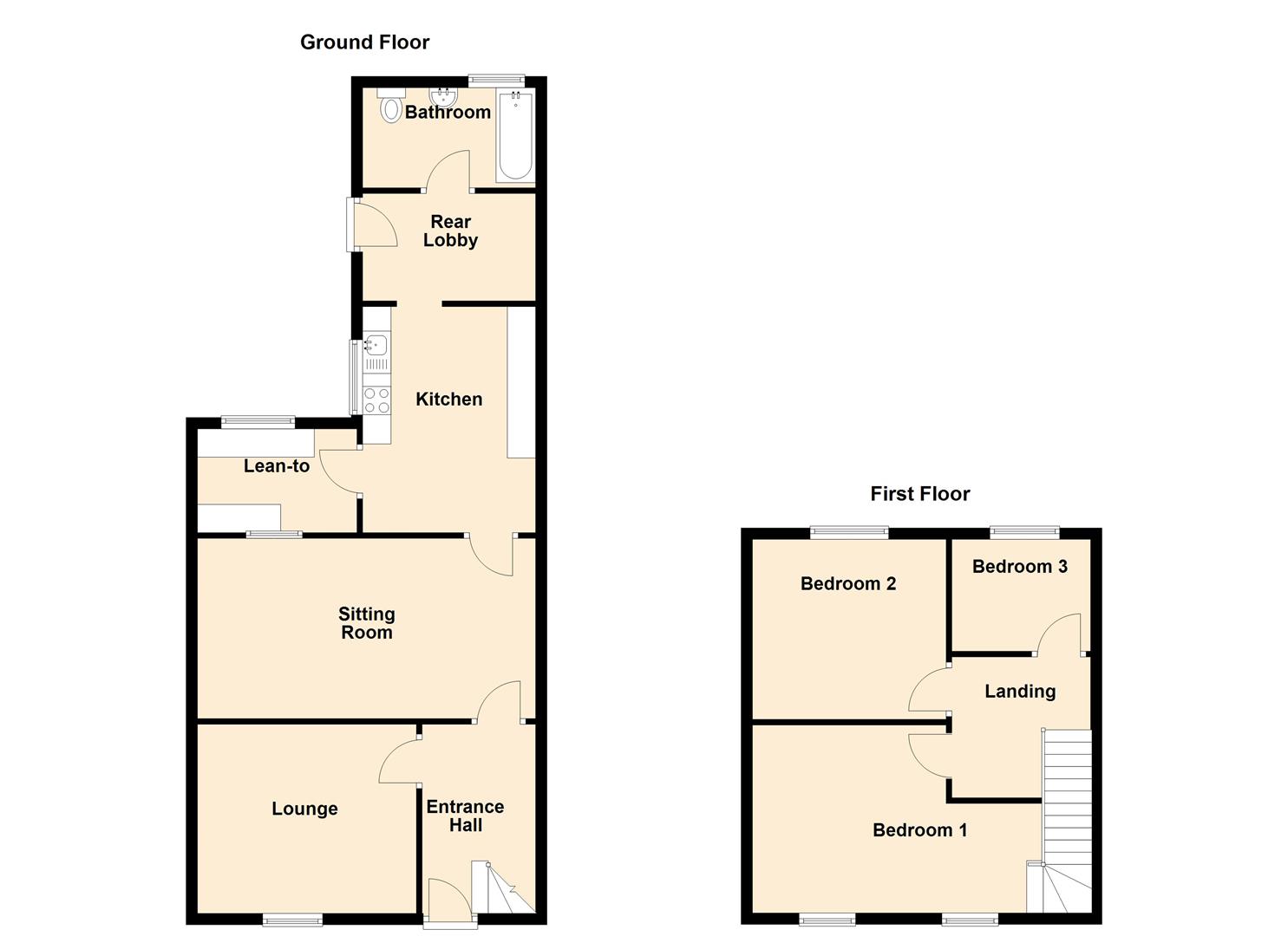 1, Ralph Terrace, Llanelli floorplan