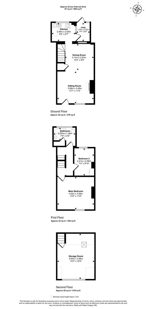 3b, Railway Terrace, Gillingham floorplan