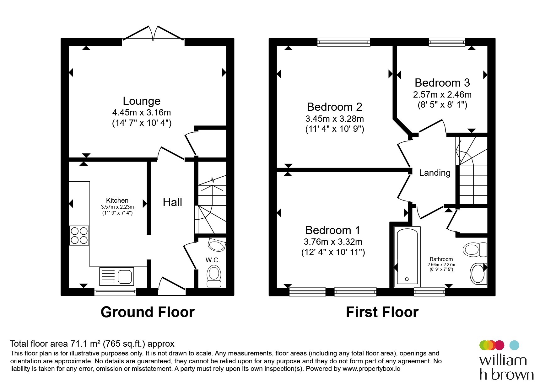 56, School Street, Rotherham floorplan