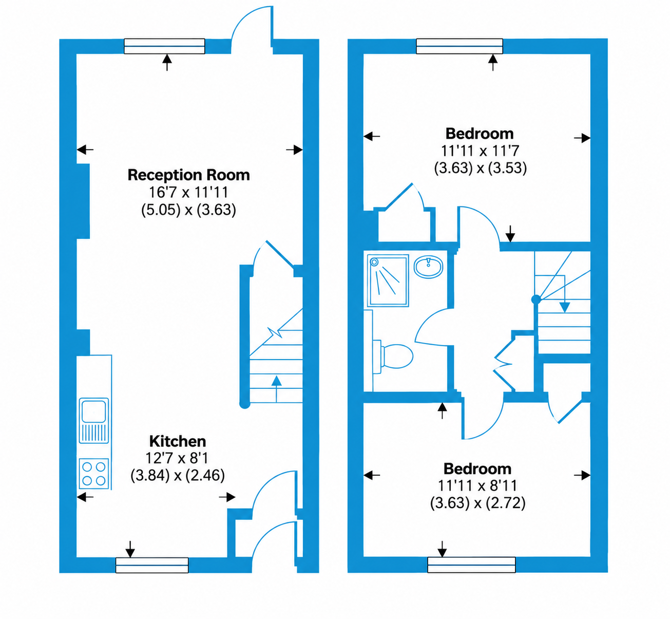24, Lytham Street, London floorplan
