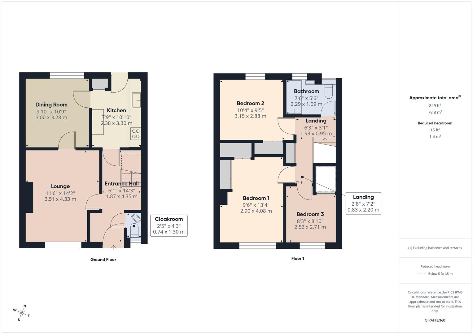 17, Trinity Road, Stamford floorplan