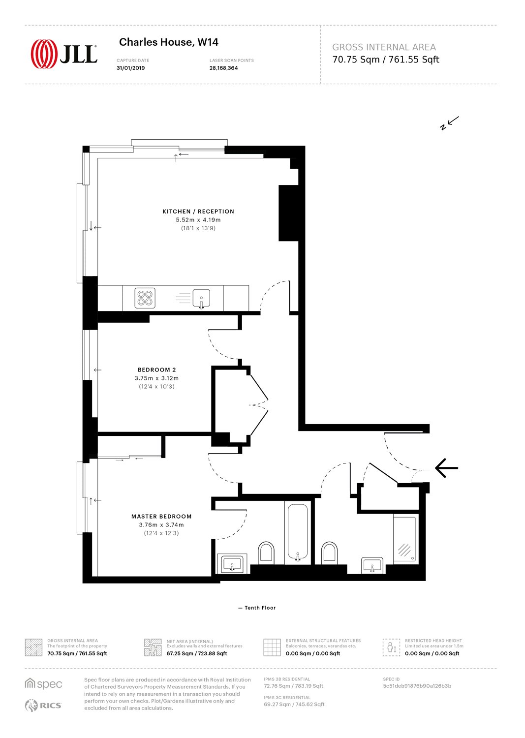 2 Bedrooms Flat for sale in Charles House, 385 Kensington High Street, London W14