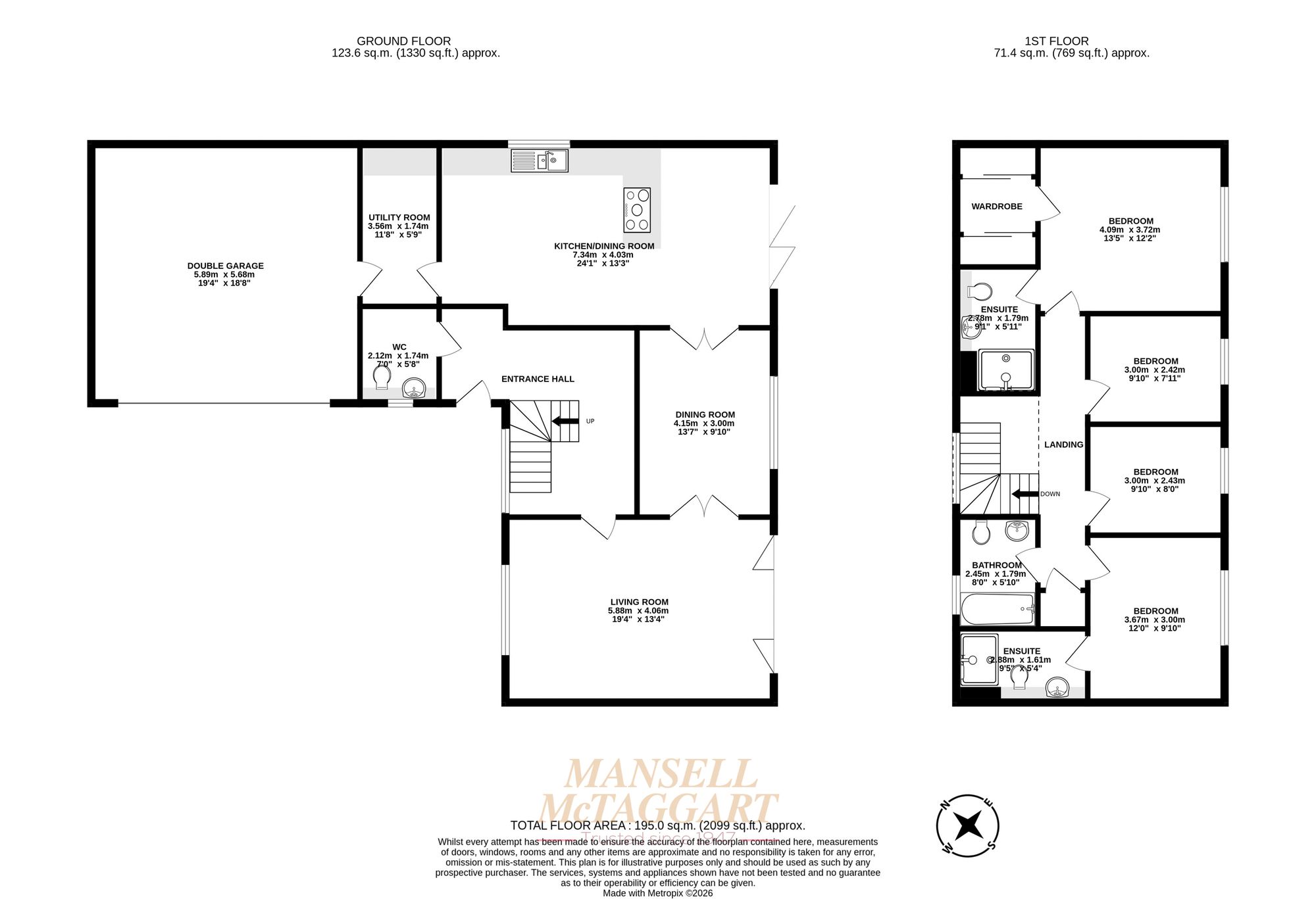 16 Malthouse Lane, Horley floorplan