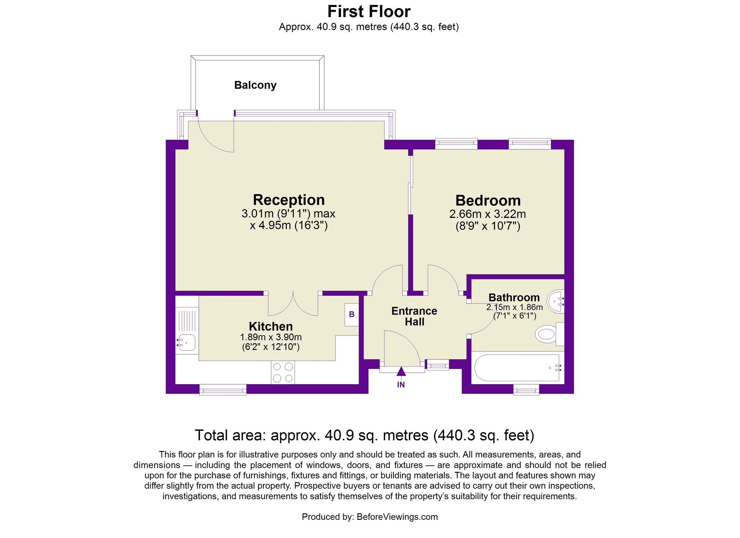 51 Loats Road, London floorplan