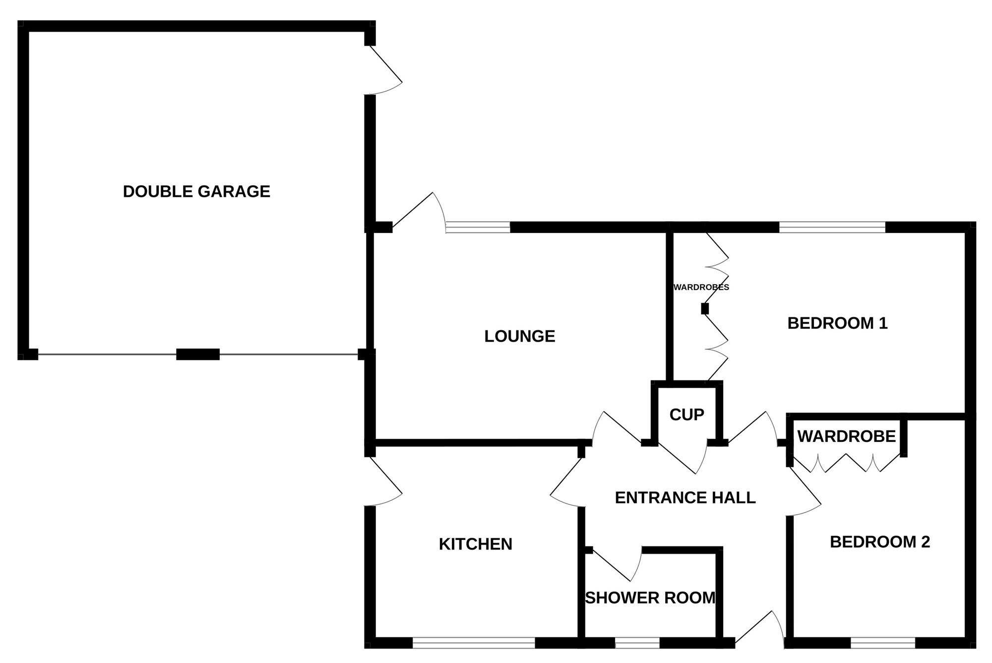 47, Second Avenue, Weeley floorplan