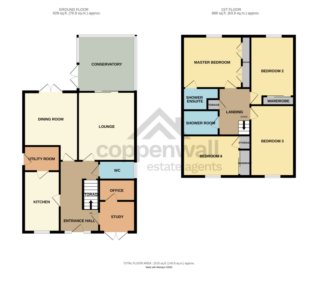 23, The Ferns, Bacup floorplan
