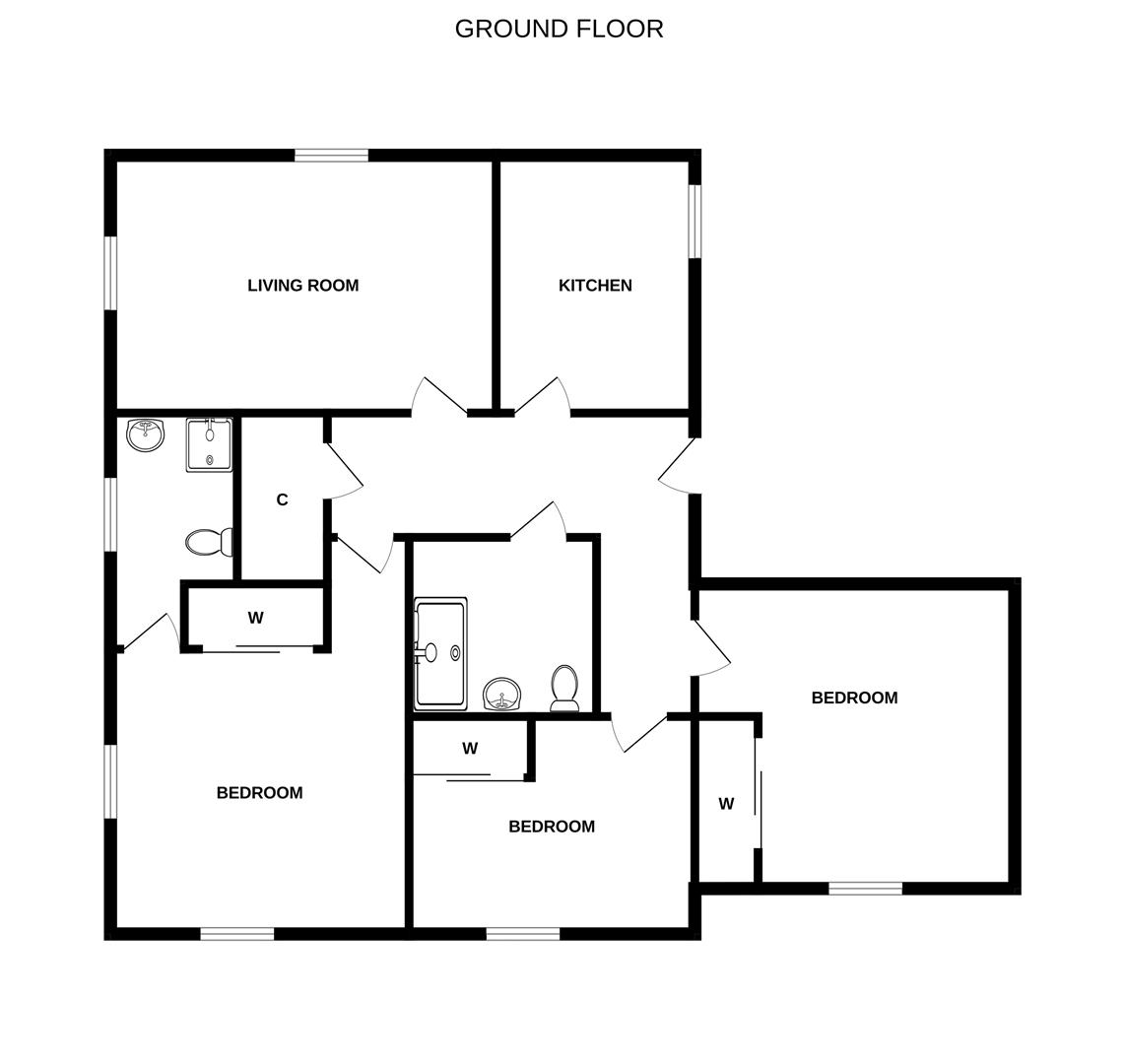 Flat 29, Farraline Court, Inverness floorplan