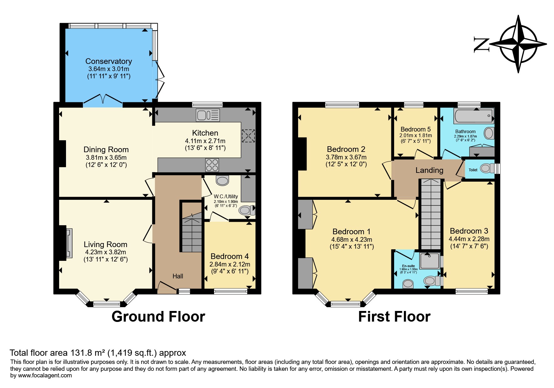 7, Vale Avenue, Tunbridge Wells floorplan