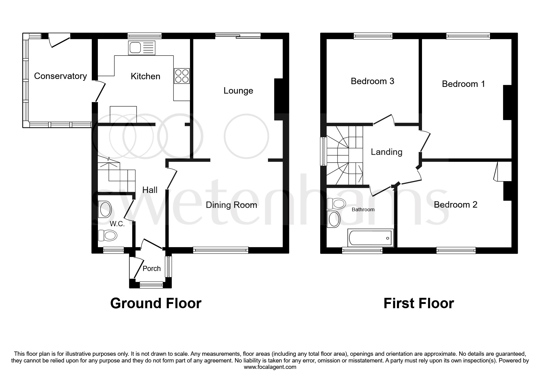 1, East Avenue, Northwich floorplan