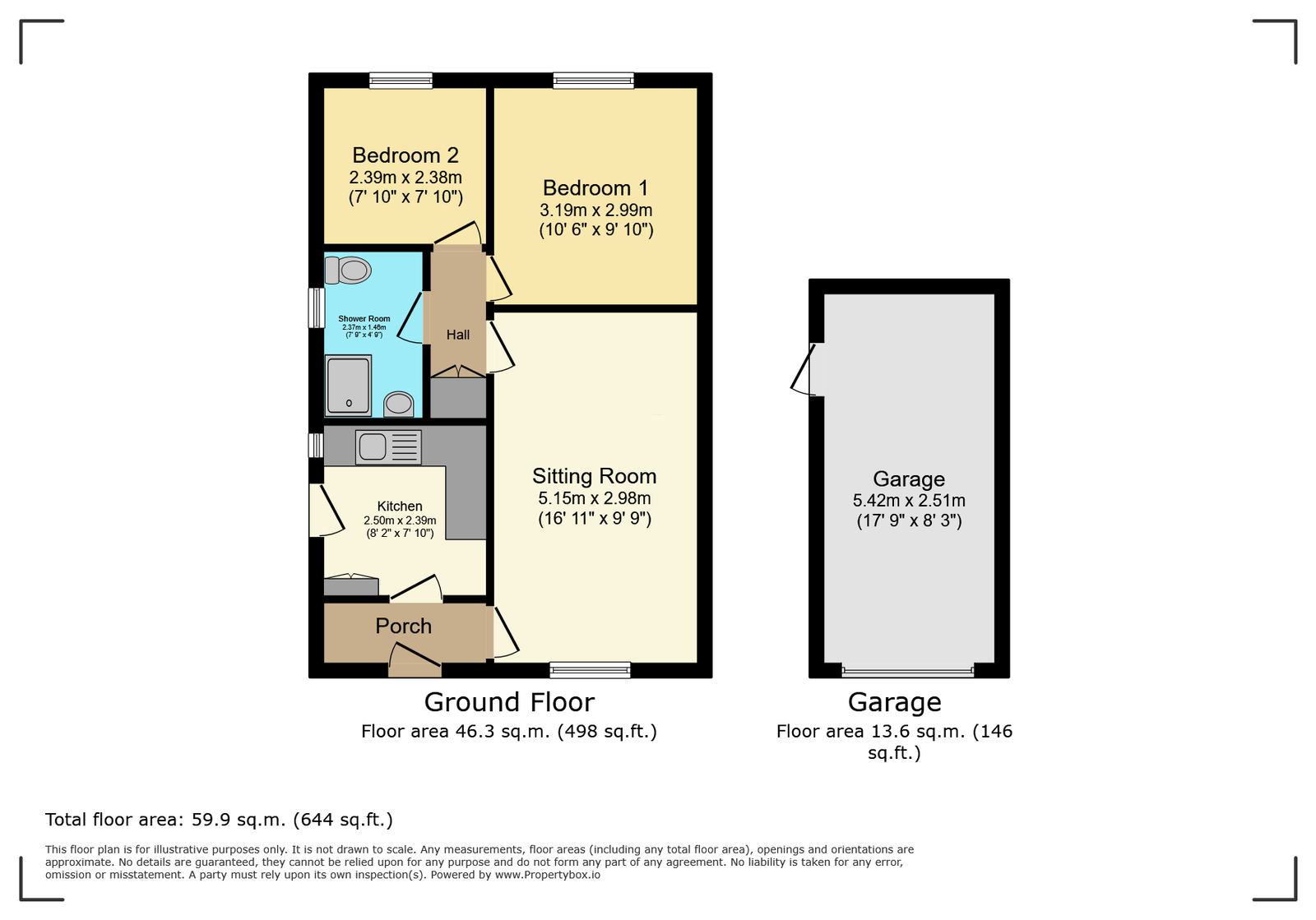 28, Barsby Drive, Loughborough floorplan