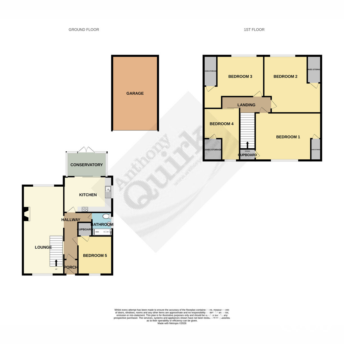 3, Birch Close, Canvey Island floorplan