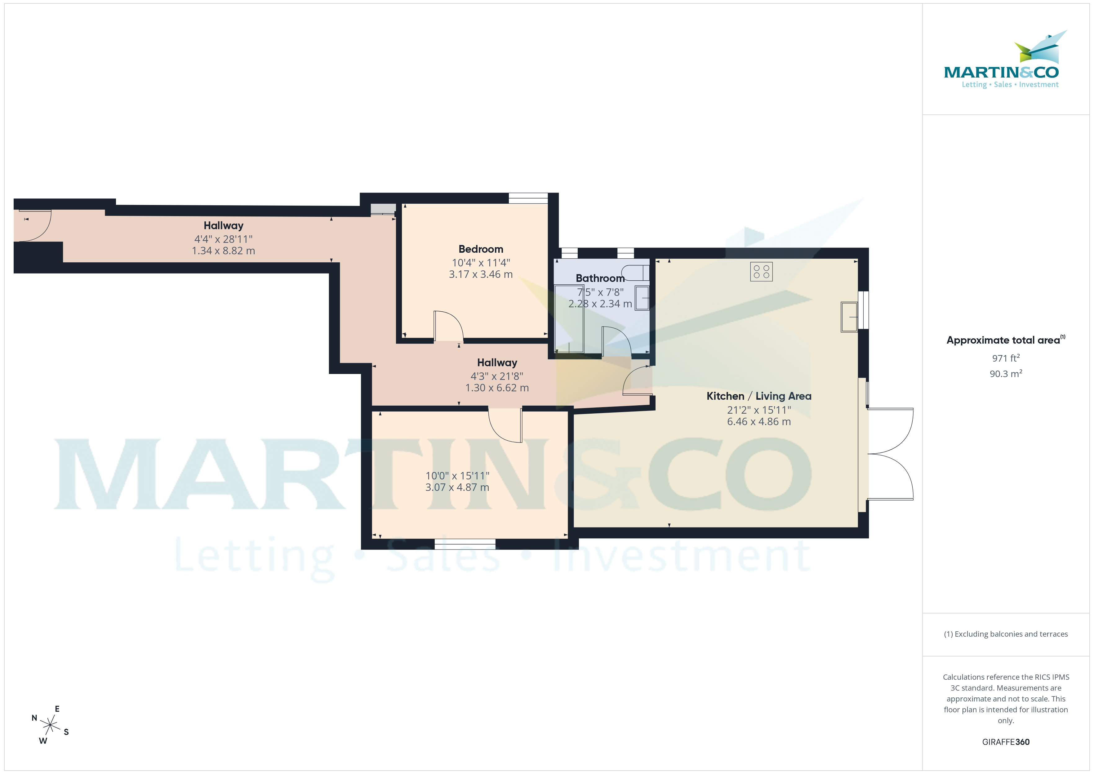 38B, Brook Street, Tavistock floorplan