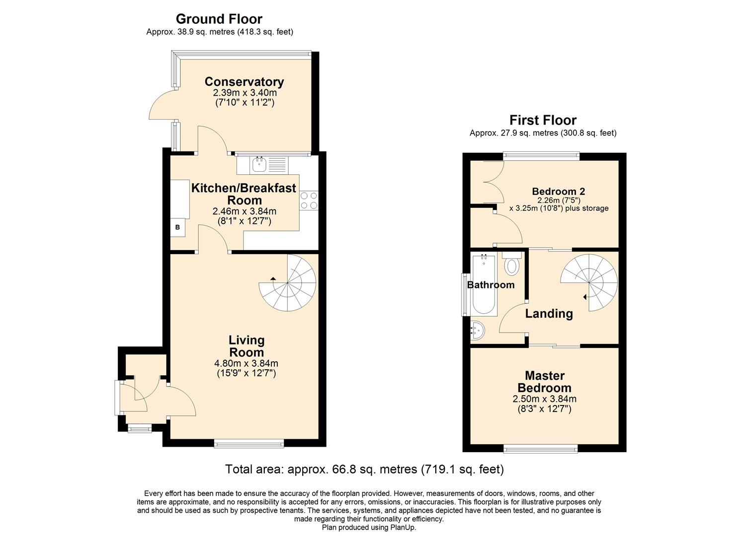 47, Wakehurst Close, Eaton floorplan