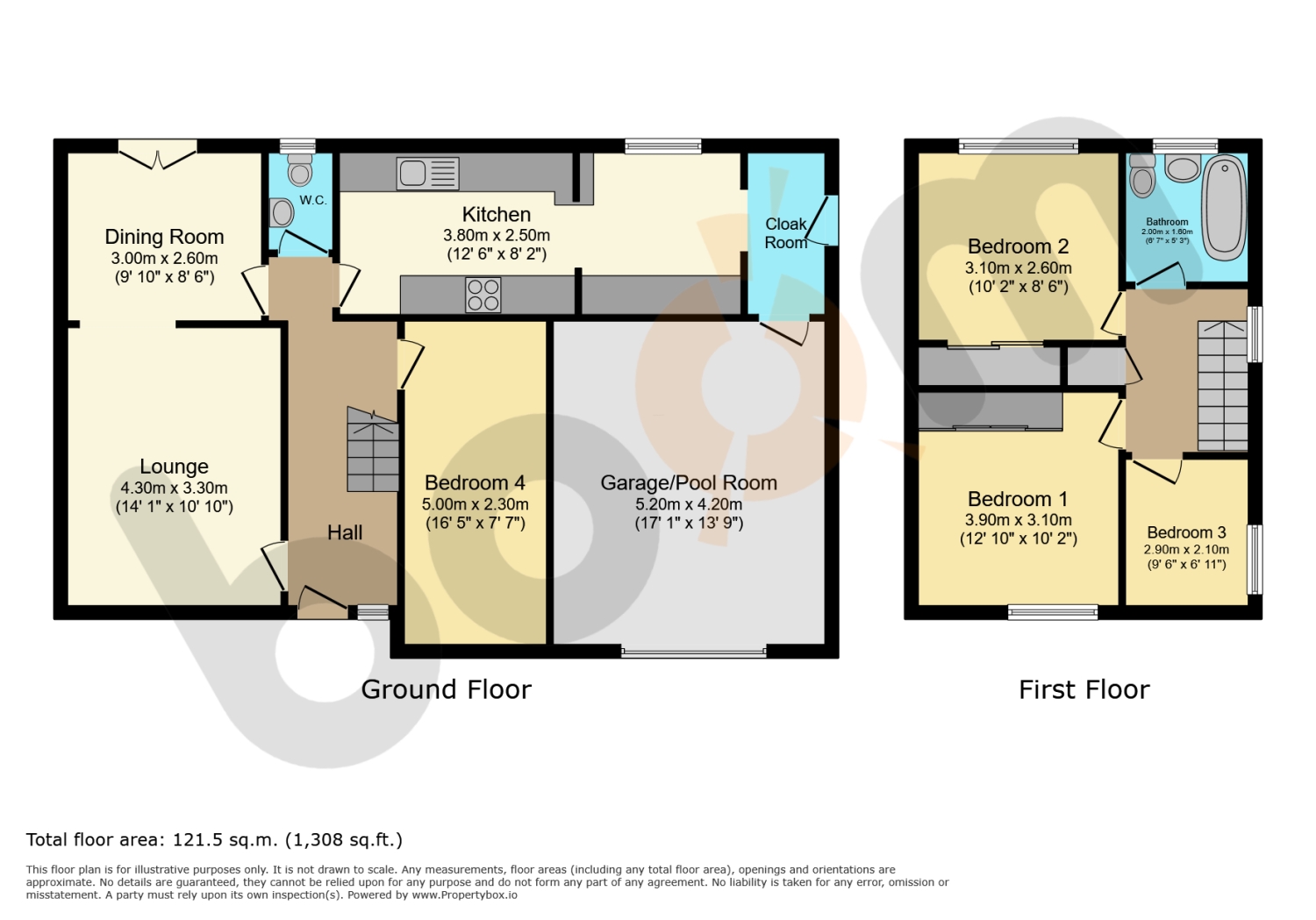 13, Lancaster Avenue, Beith floorplan