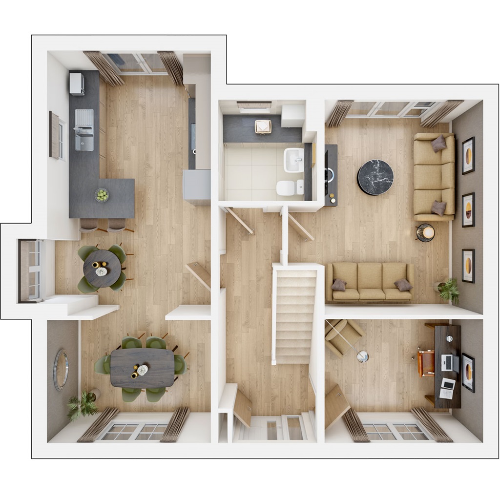 Chaulden Meadows, Long Chaulden, Hemel Hempstead floorplan