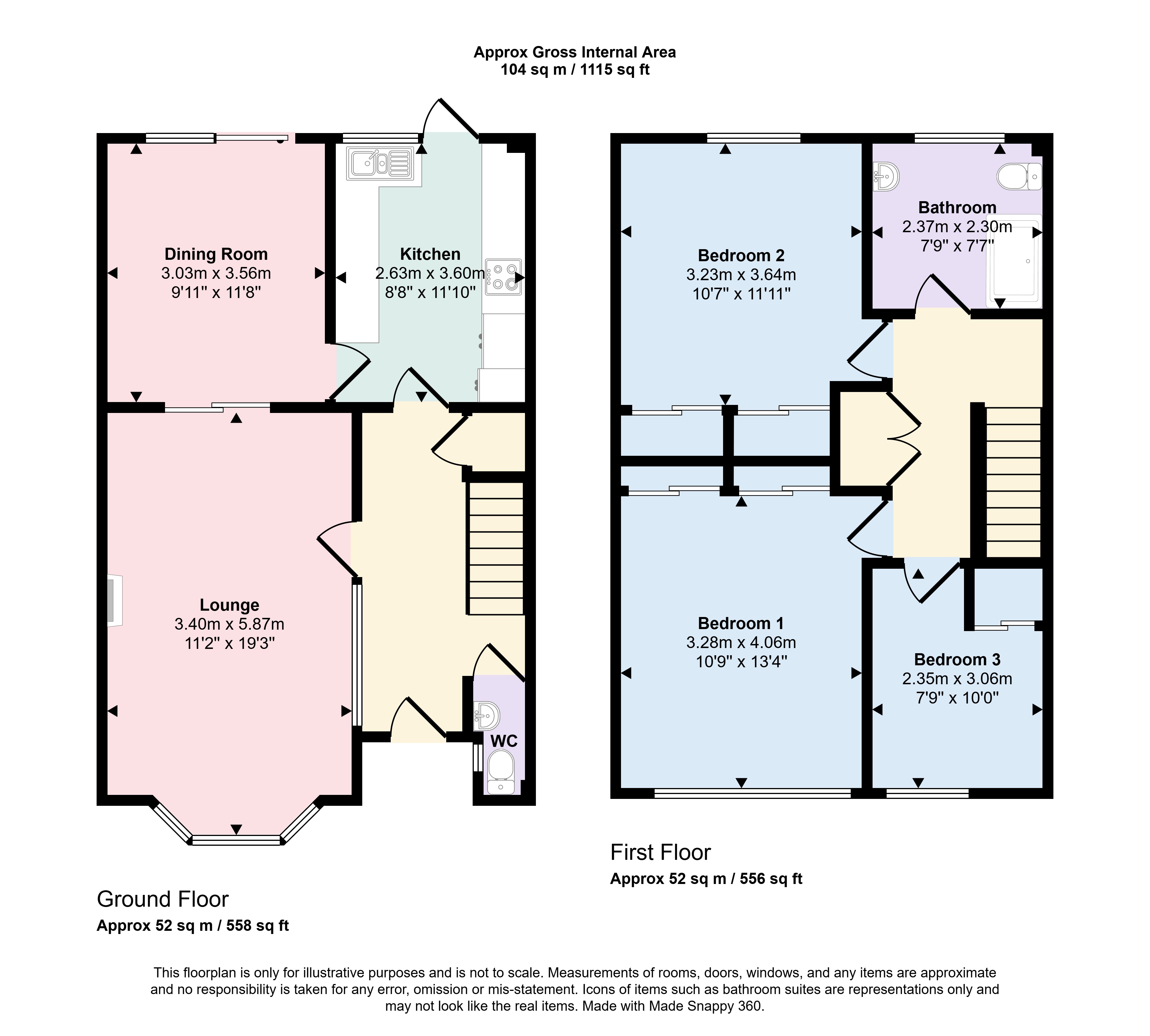 16, Copeland Drive, Dorset floorplan