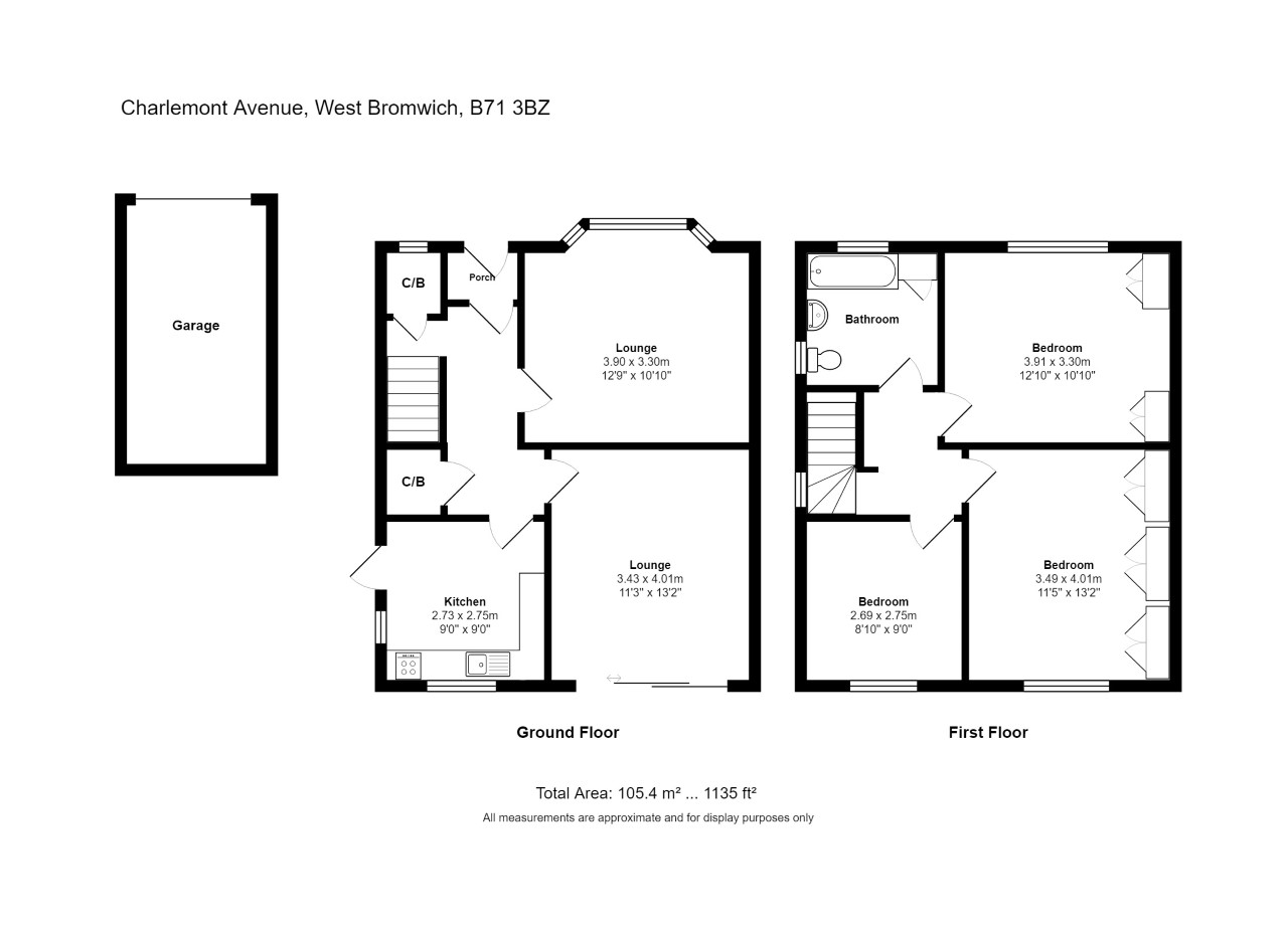 Charlemont Avenue, West Bromwich B71, 3 bedroom semidetached house for