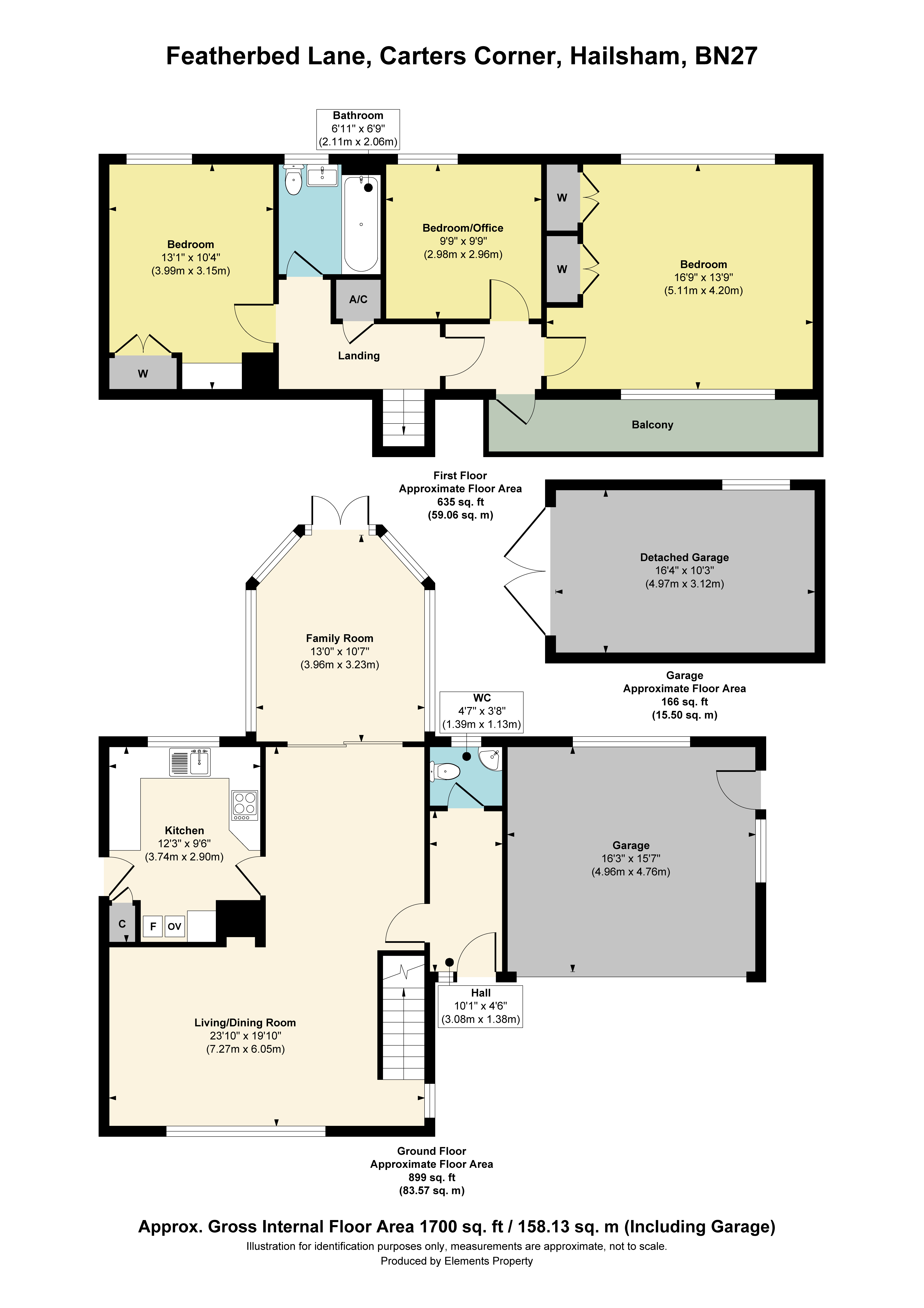 High Lea,, Featherbed Lane, Hailsham floorplan