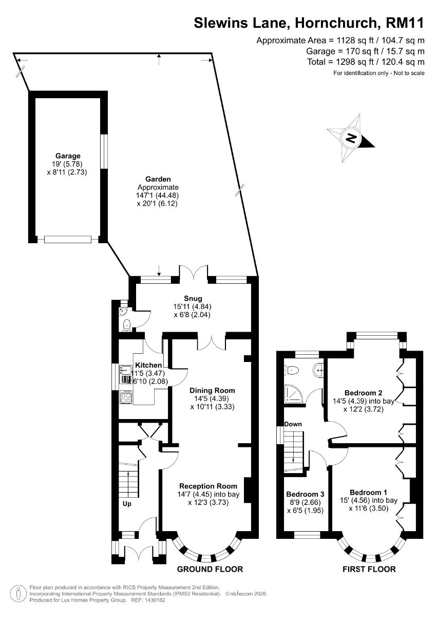 76 Slewins Lane, Hornchurch floorplan