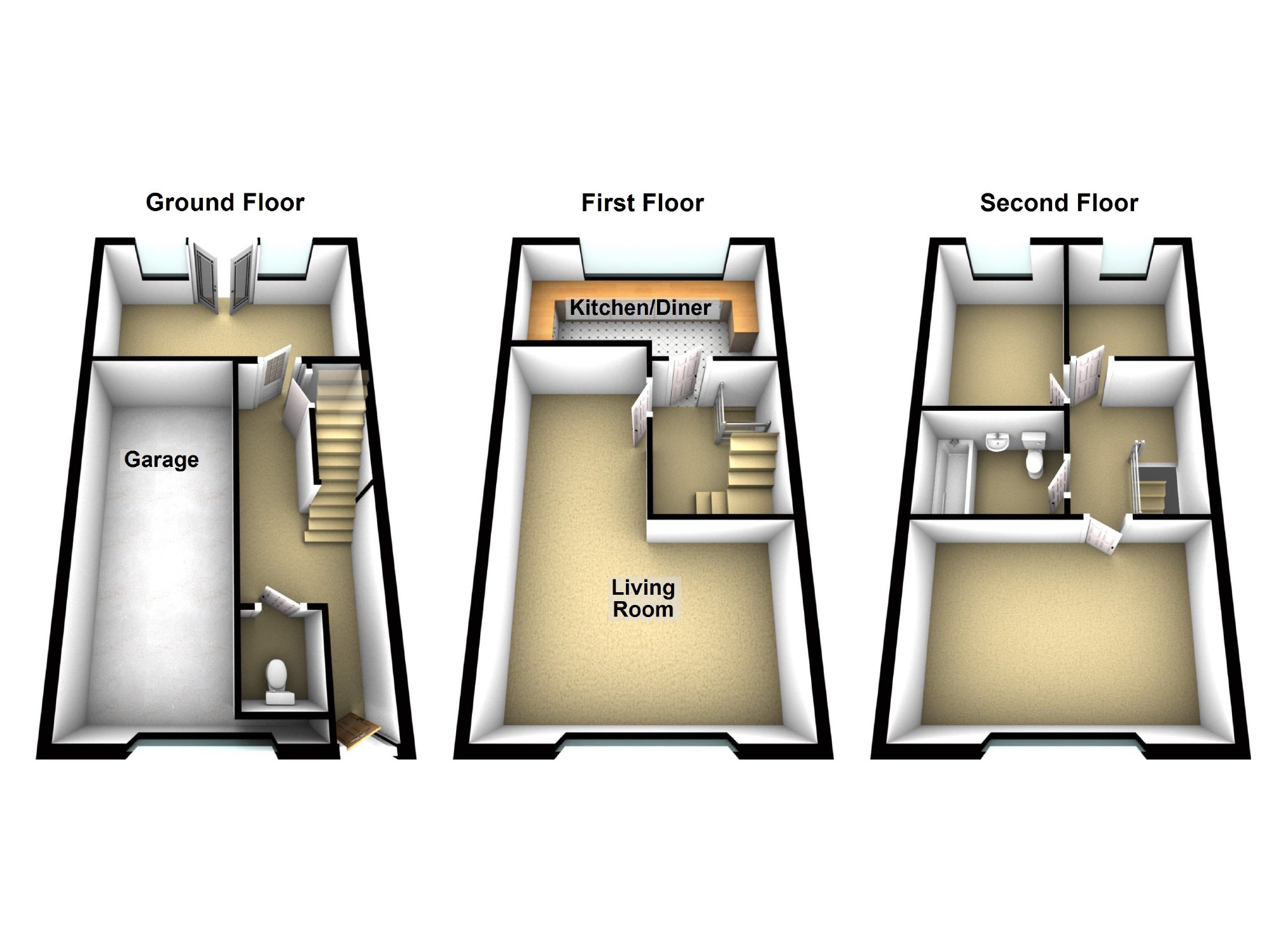 3 Bedrooms Town house for sale in Crumpsall Lane, Crumpsall, Manchester M8