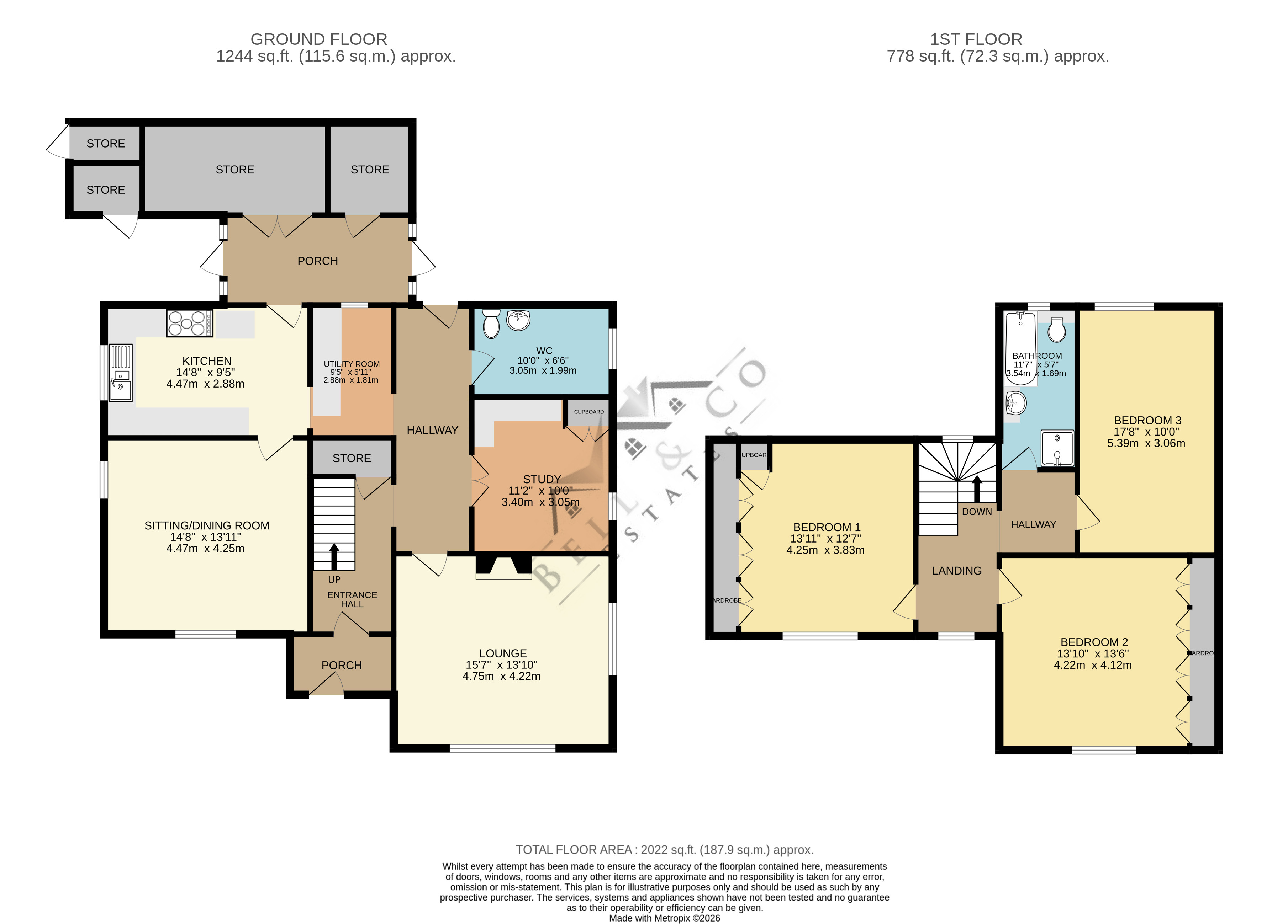 The Old Police Station, 45, High Street, Sheffield floorplan