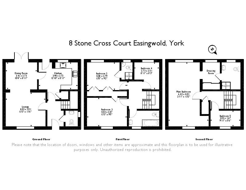 4 Bedrooms Detached house for sale in Stone Cross Court, Easingwold, York YO61