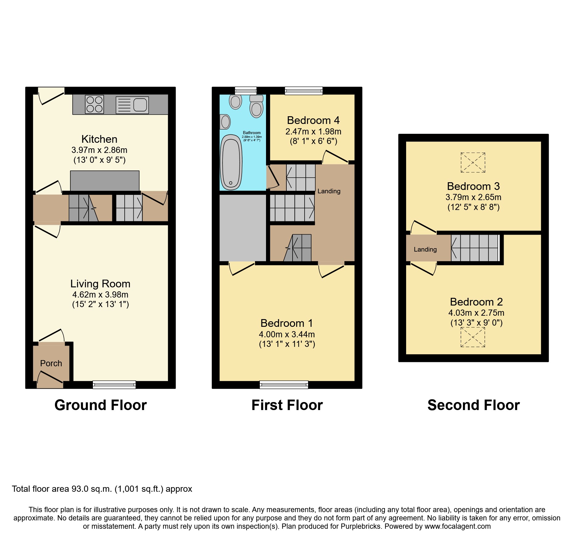 7, Fitzroy Road, Bradford floorplan
