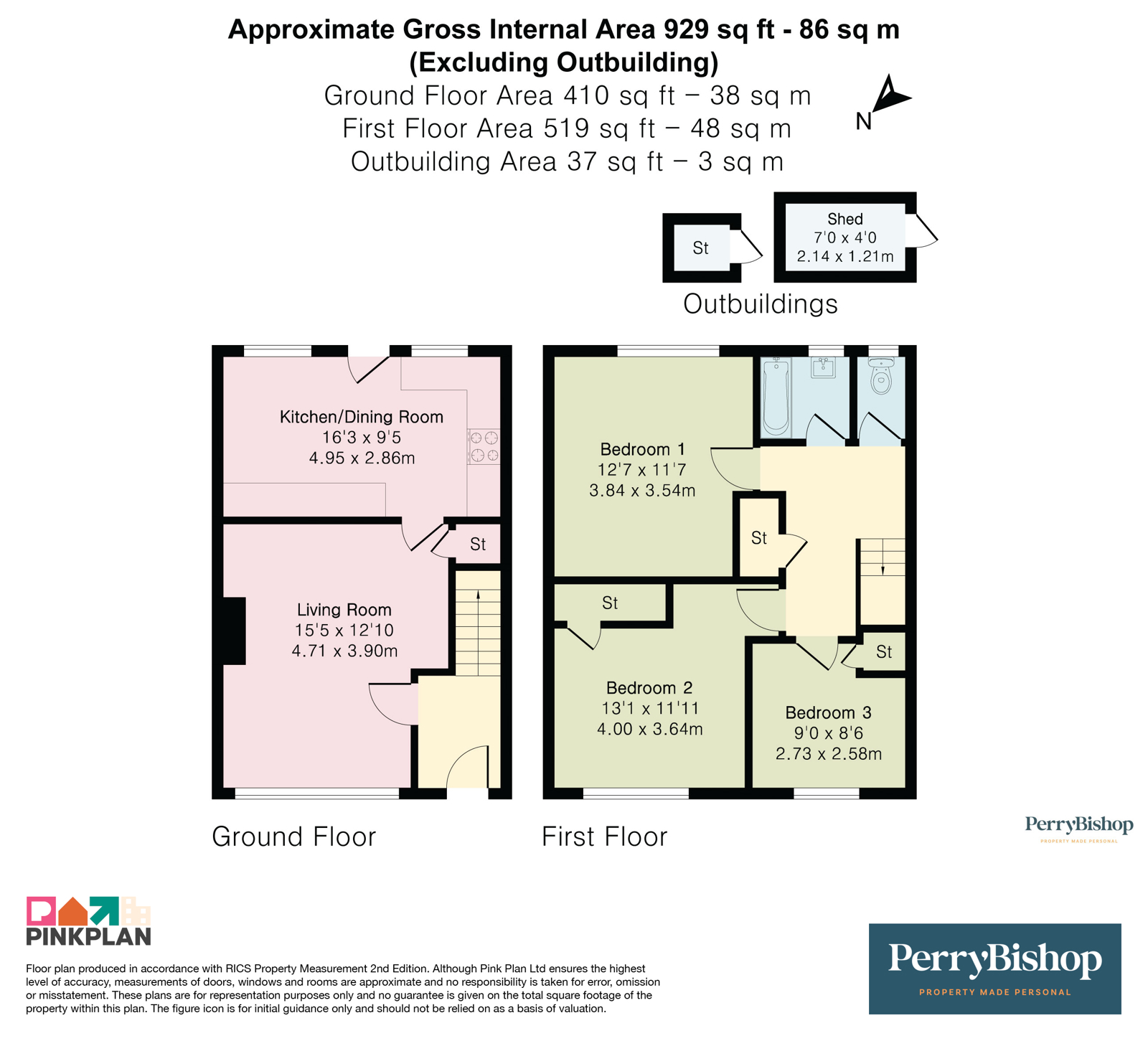 30, St. Michaels Road, Gloucestershire floorplan