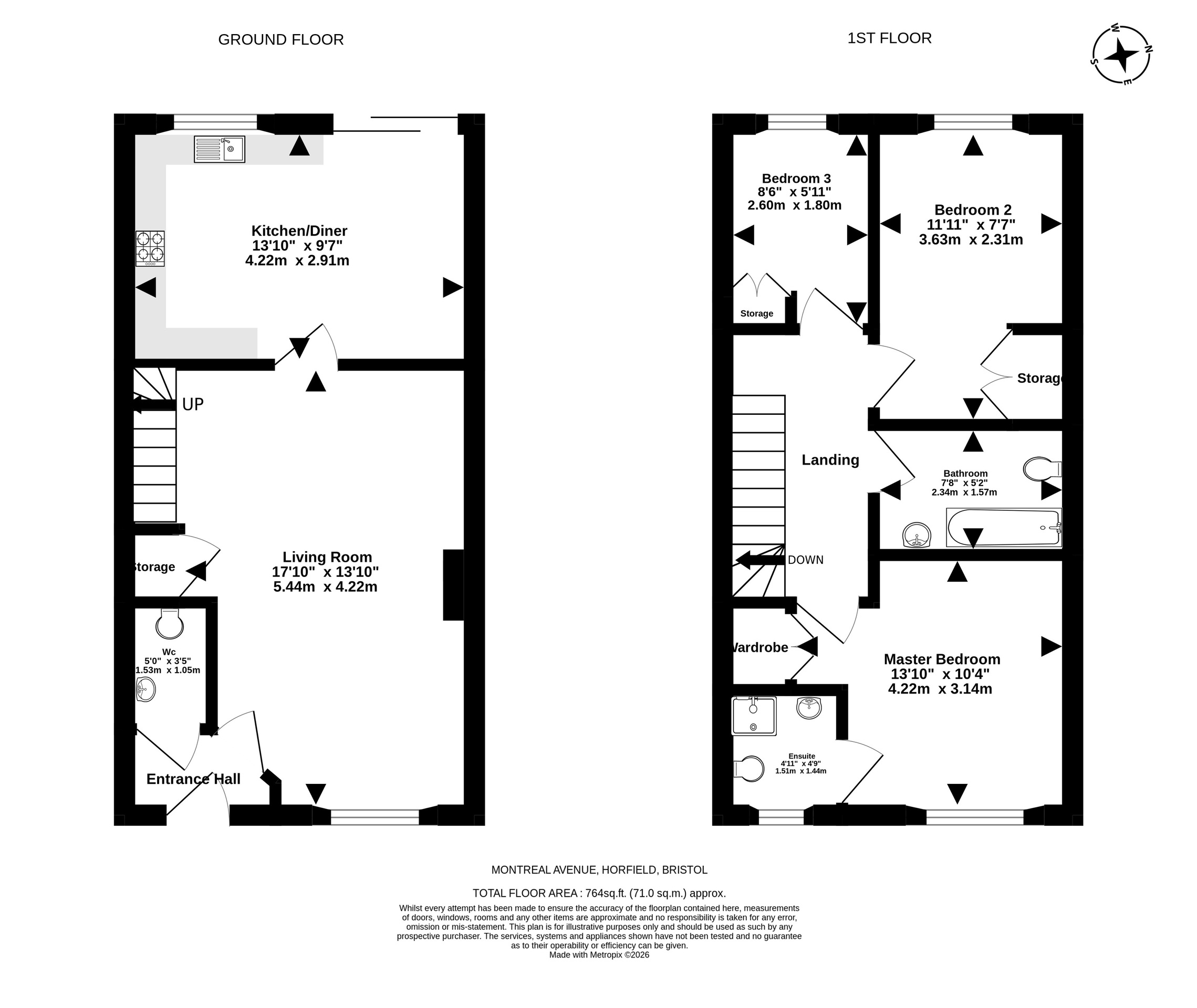 149 Montreal Avenue, Bristol floorplan