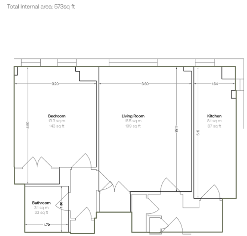 Chichester Street, London floorplan