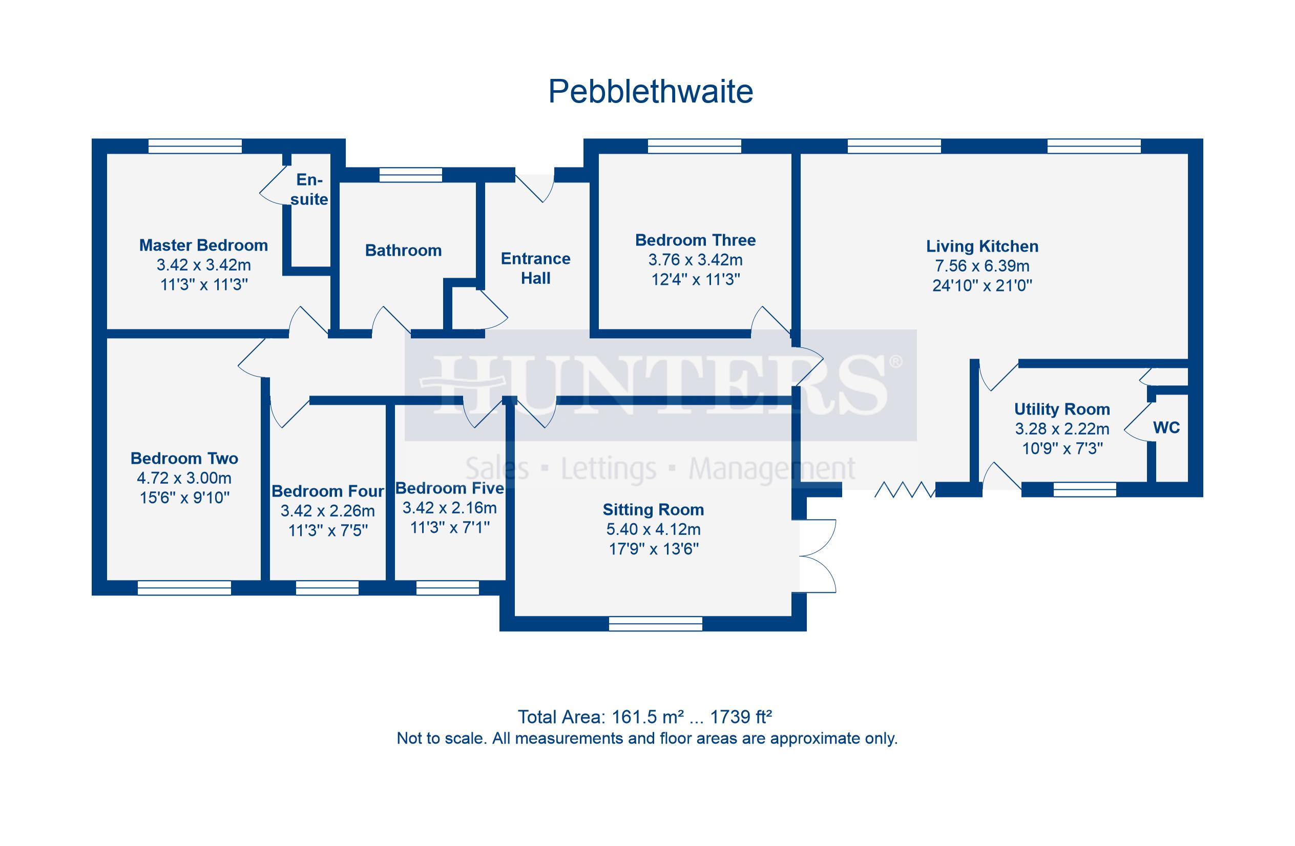 4 bed detached bungalow for sale in Kirby Hill, Boroughbridge, York