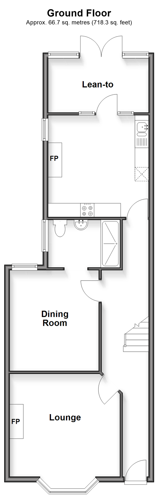 St. Chad's Avenue, Portsmouth floorplan