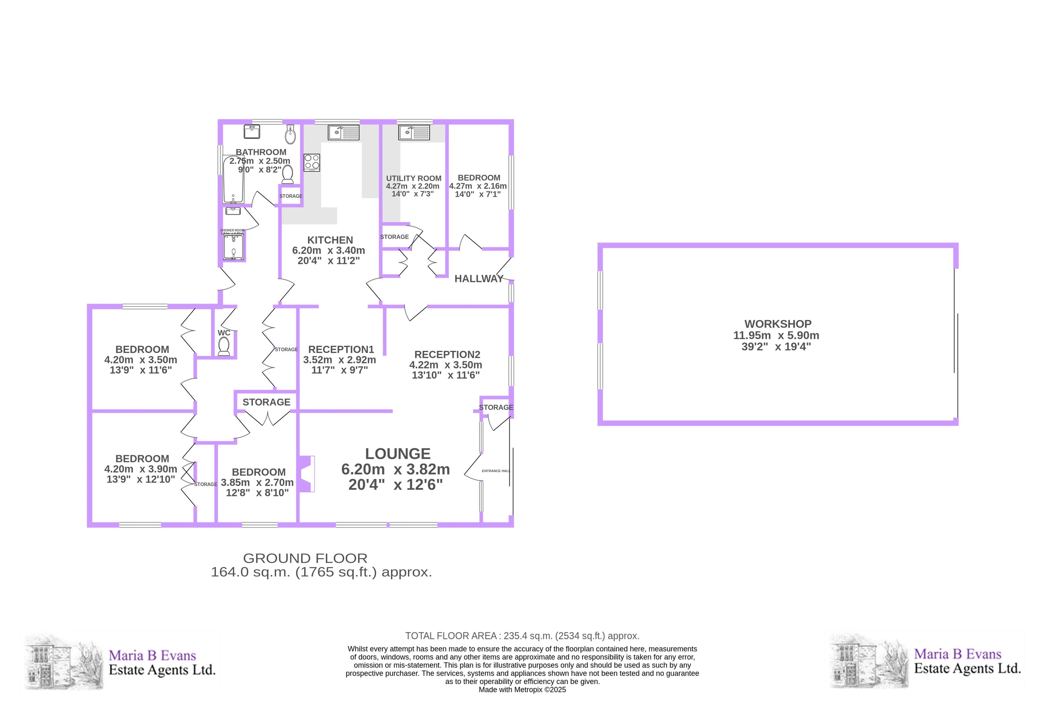 The Hawthorns, Bradshaw Lane, Ormskirk floorplan