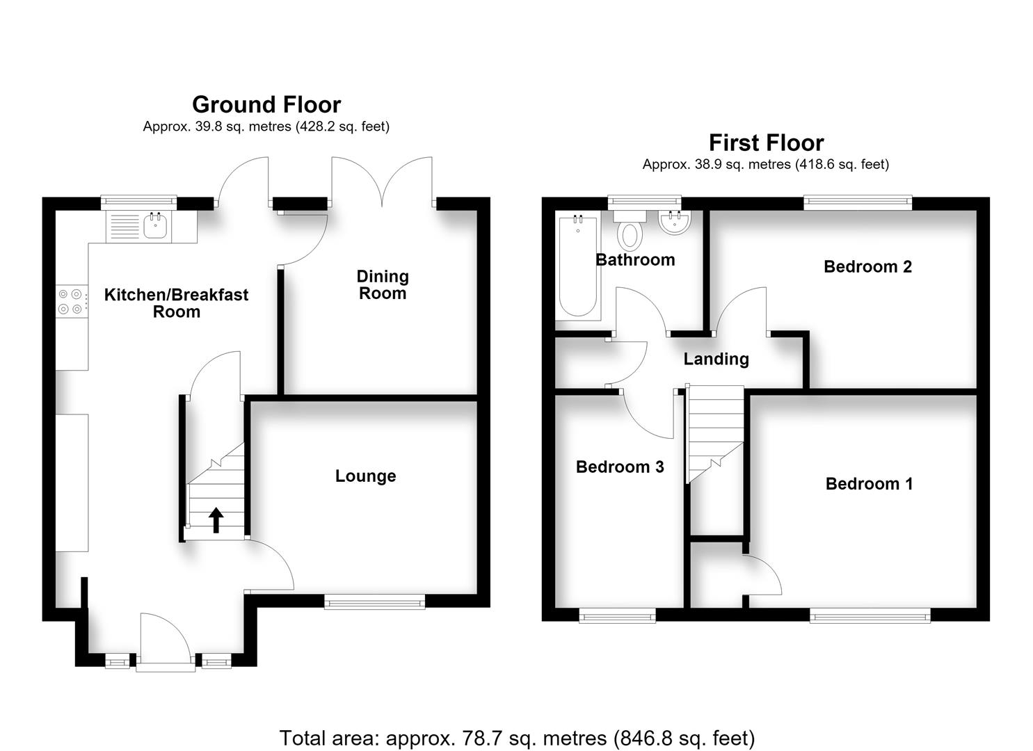 19, Tye End, Stevenage floorplan