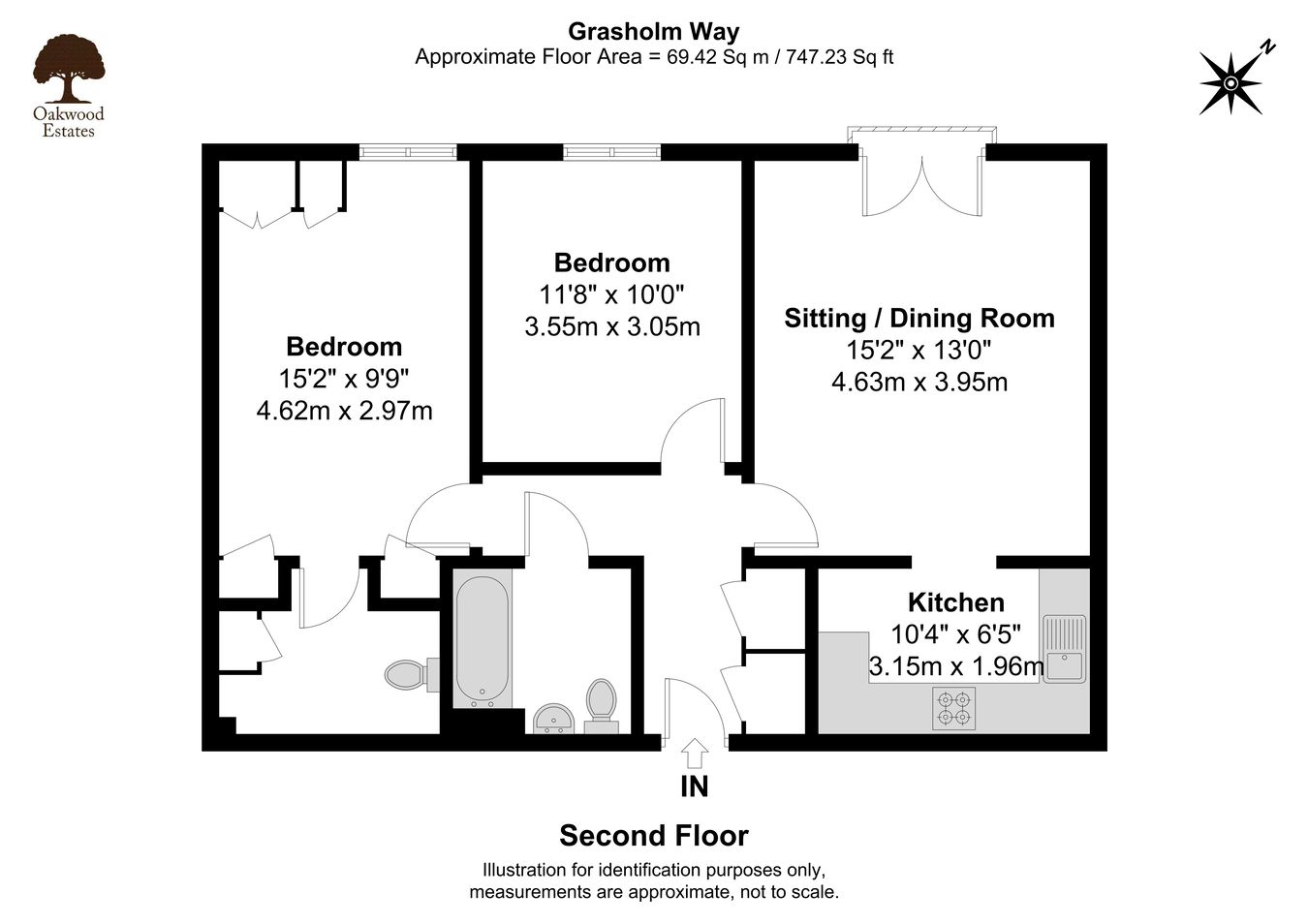 Grasholm Way, Langley floorplan