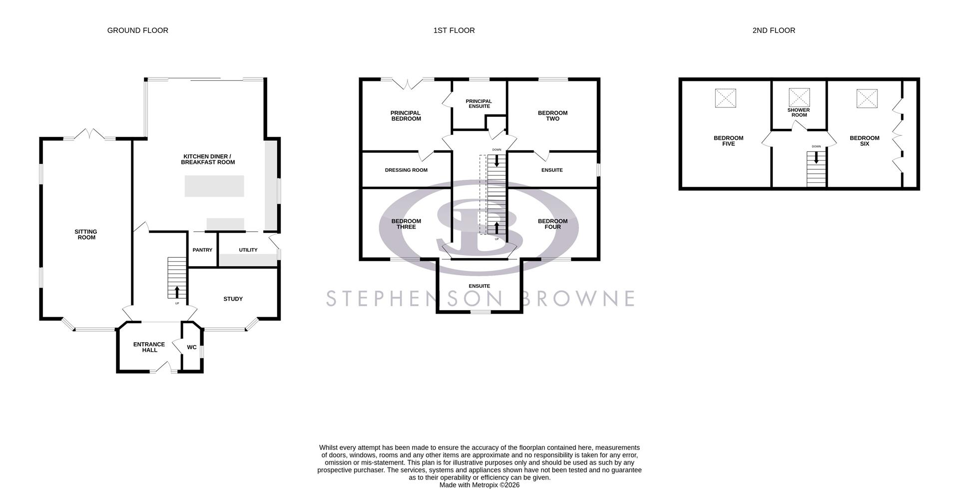 36, Moss Lane, Sandbach floorplan