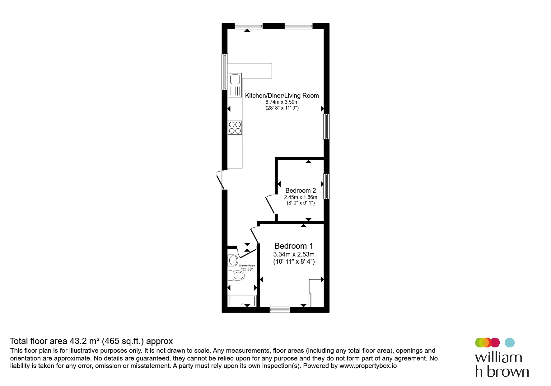 Cowarth Deluxe, Witham Bank, Lincoln floorplan