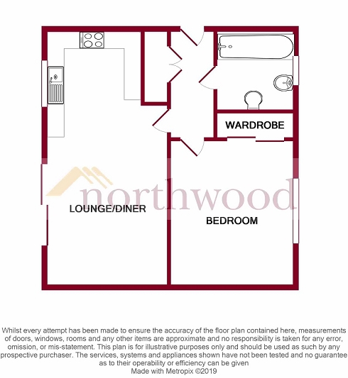 1 Bedrooms Flat to rent in Merrick House, Reading RG2