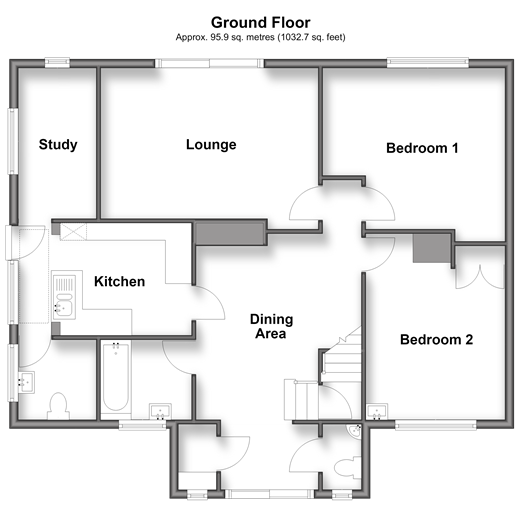 Ermyn Way, Leatherhead floorplan