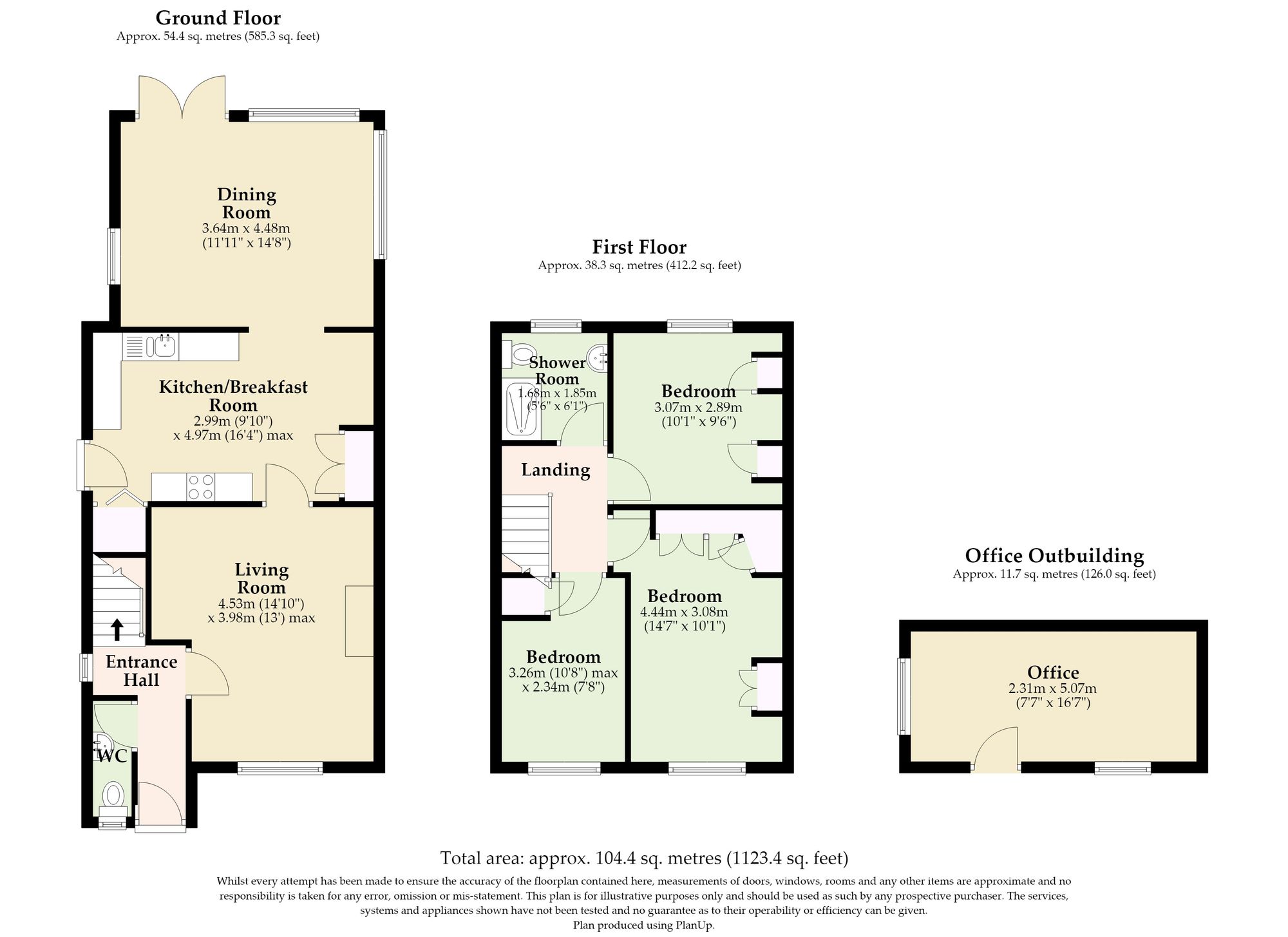 1 Samuel Vince Road, Eye floorplan