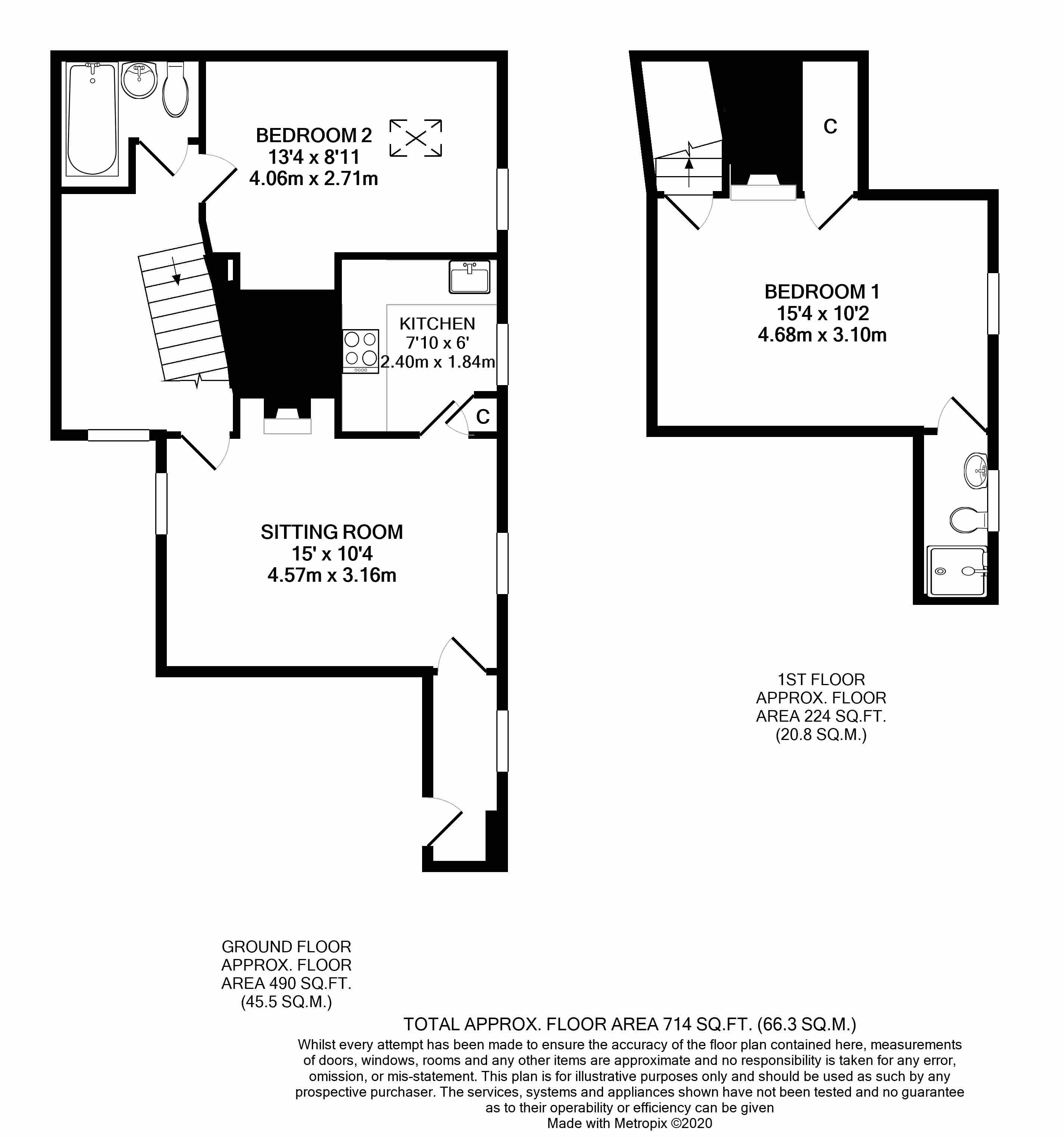 High Street, Lewes floorplan