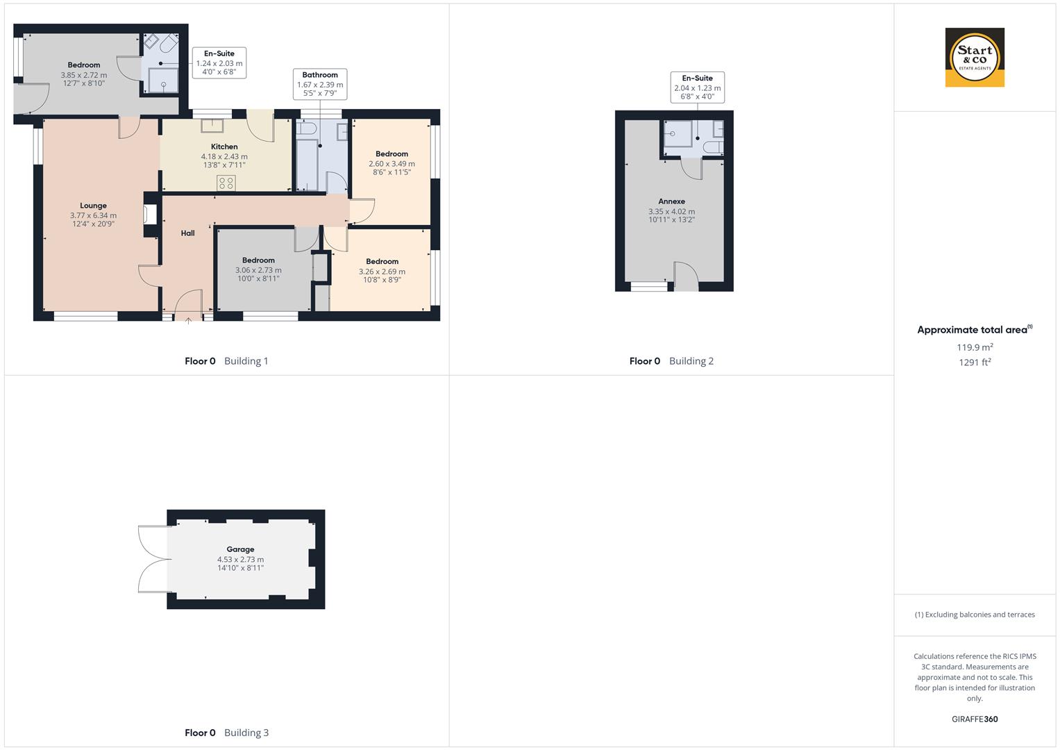 3, Tretherras Close, Newquay floorplan
