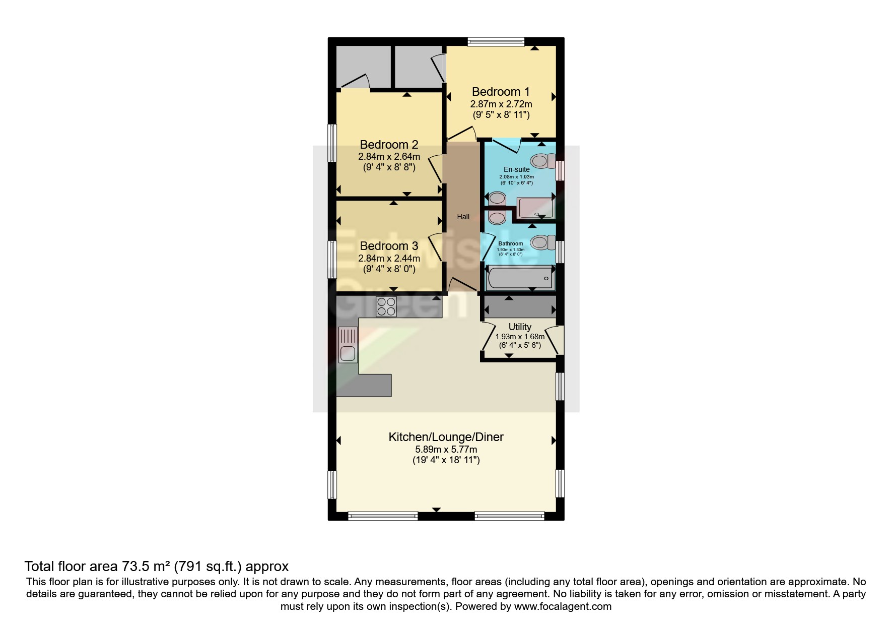2 Sherwood,, Borwick Lane, Carnforth floorplan