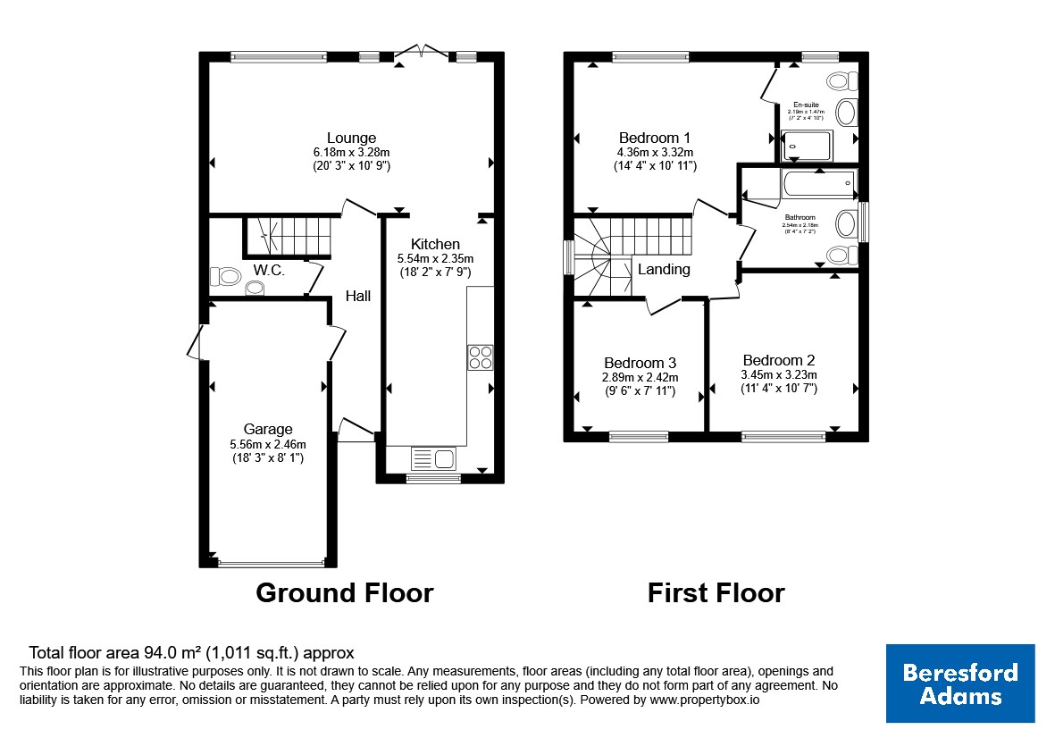 7, Llys Wynne, Conwy floorplan