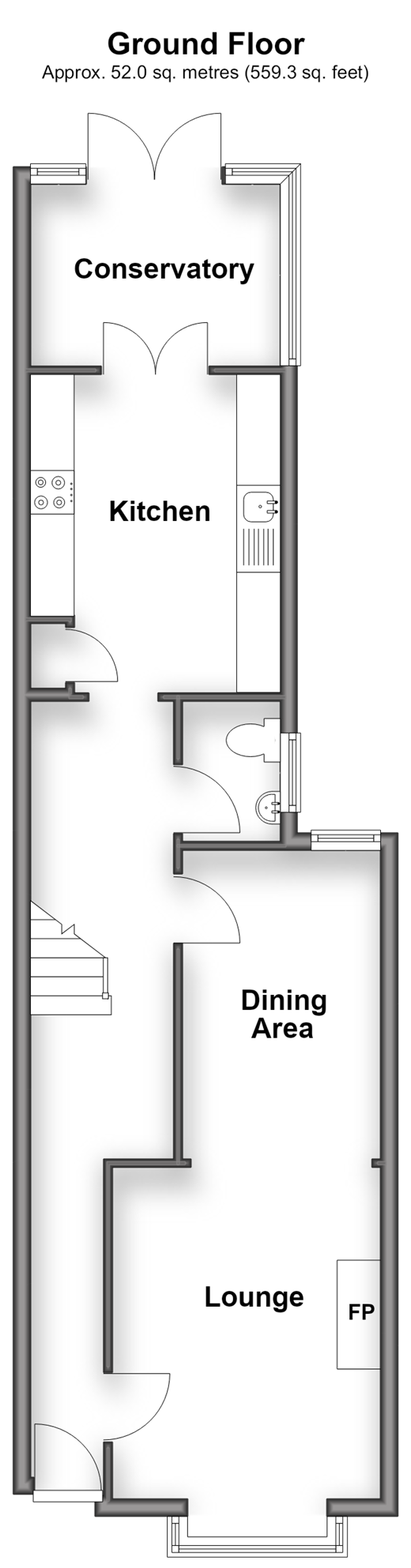 Mafeking Road, Southsea floorplan