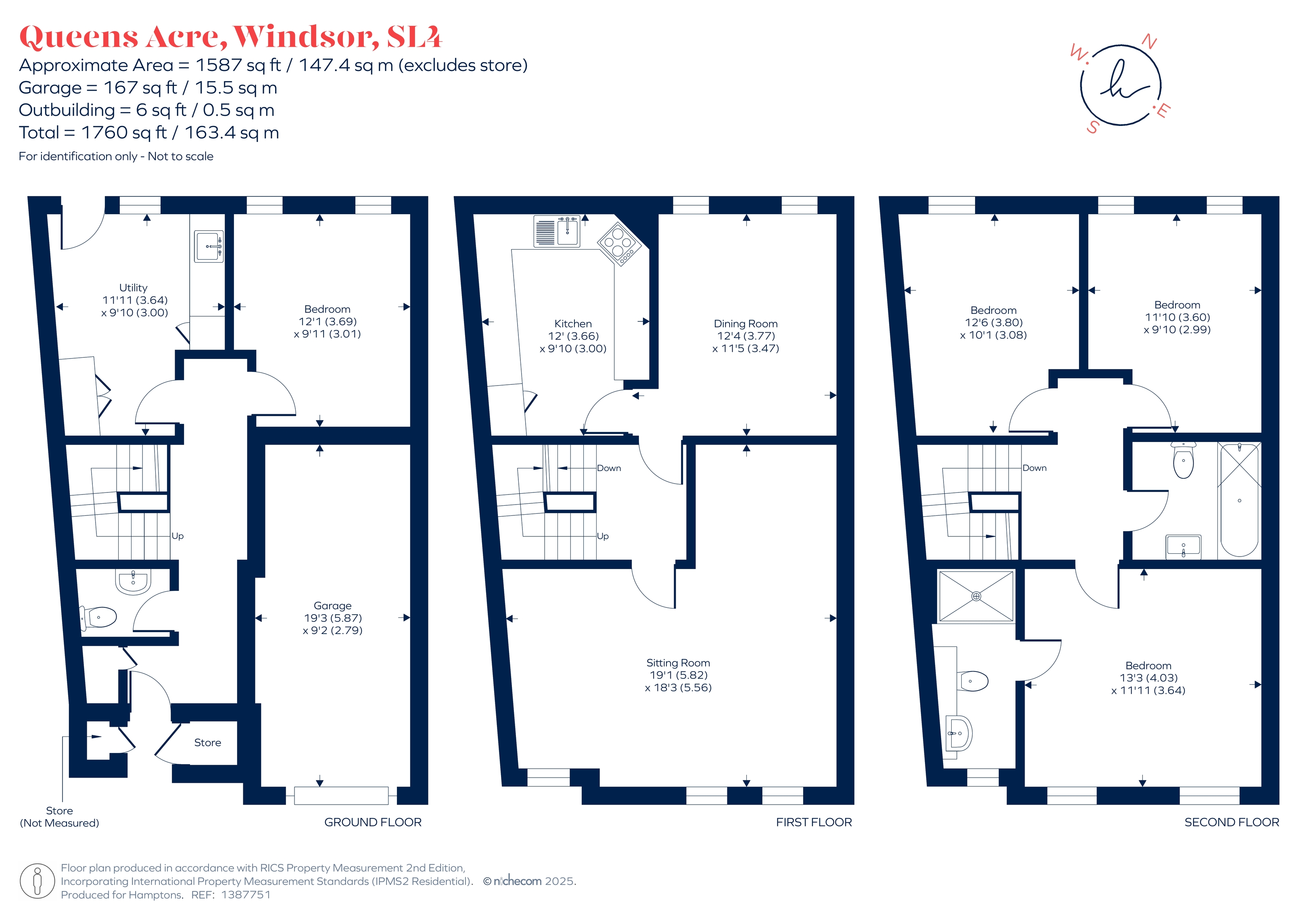 35, Queens Acre, Windsor floorplan