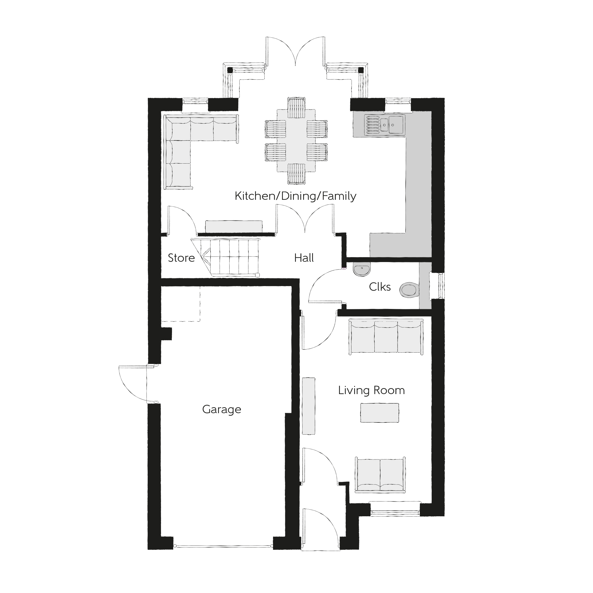 43, Holt Road, Wrexham floorplan